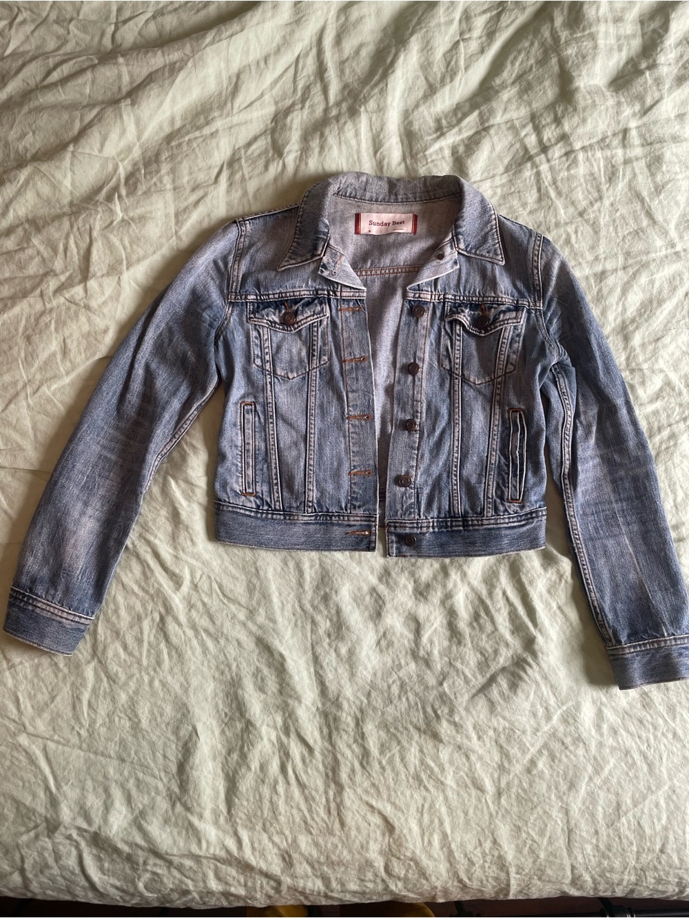 Aritzia Light Blue Denim Jean Jacket